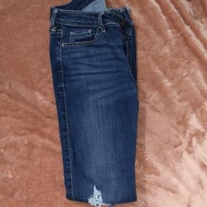 Hollister low rise super skinny jeans 0R